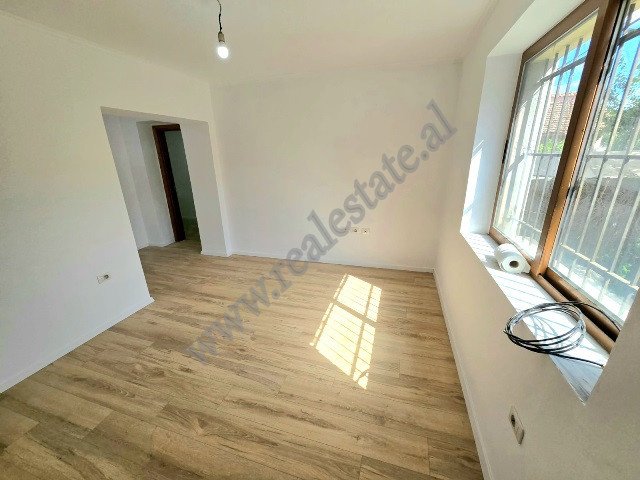 Two bedroom apartment for sale at Ali Demi street in Tirana.
It is positioned on the first floor of
